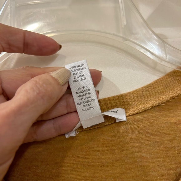 FREE with purchase: Ambience Apparel, Long Sleeve Tee, Mustard Gold, Sz M - Picture 4 of 12